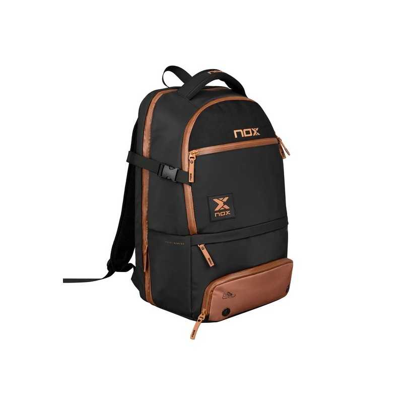 Mochila Nox Luxury Open Series Preto/Marrom