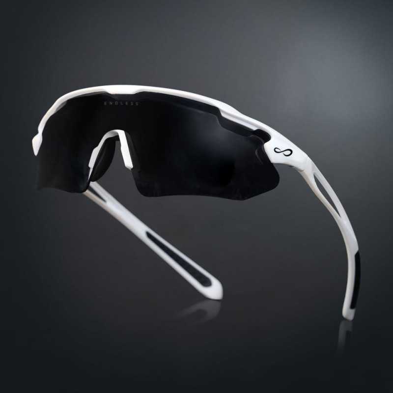 Shelter Pro White Black Glasses