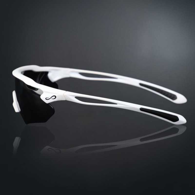 Shelter Pro White Black Glasses