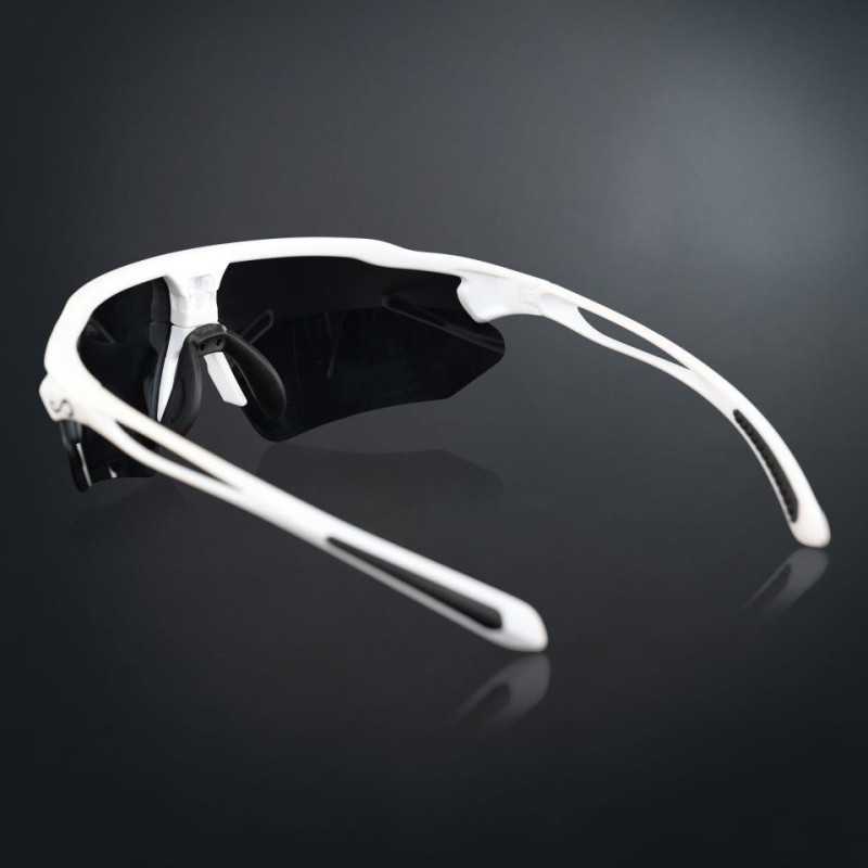 Shelter Pro White Black Glasses