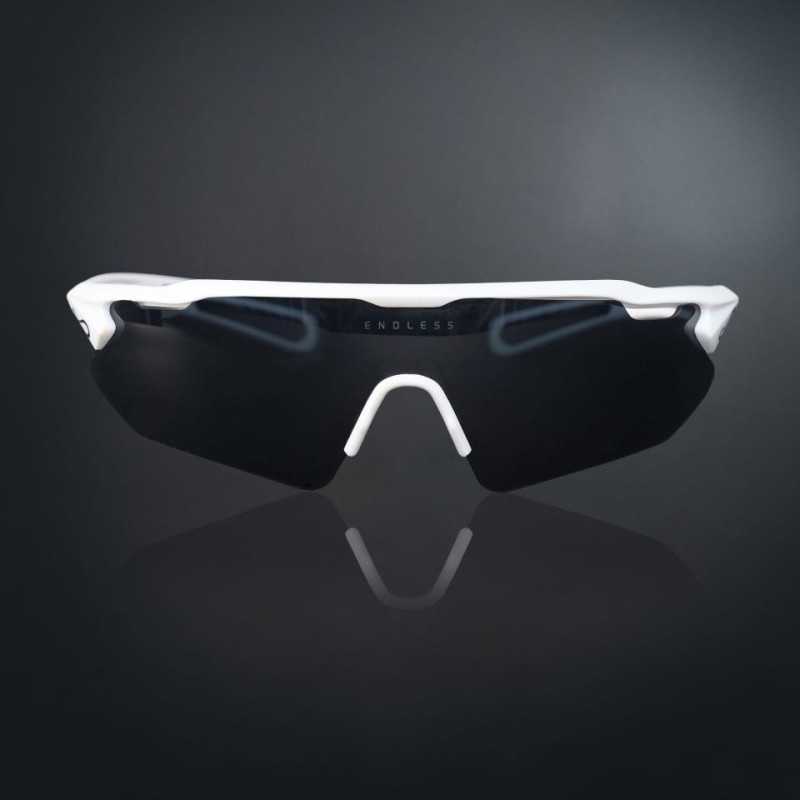 Shelter Pro White Black Glasses