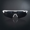 Shelter Pro White Black Glasses