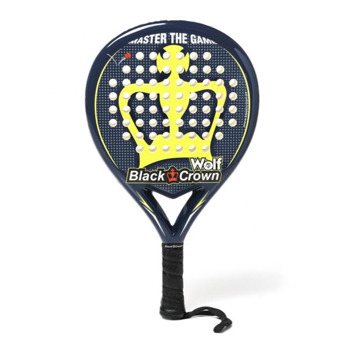 Pala Pádel Black Crown Wolf
