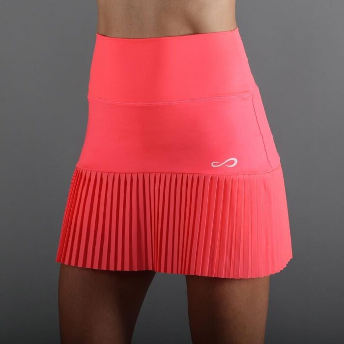 ENDLESS Falda Ripley - Bright Coral
