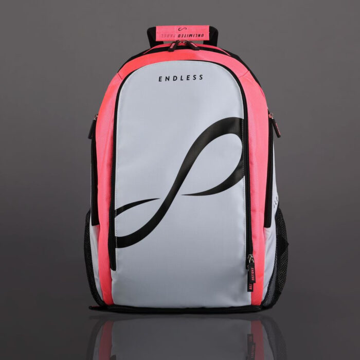 Mochila Icon White-Pink