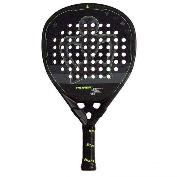 Pala de Pádel Black Crown Patron 2024