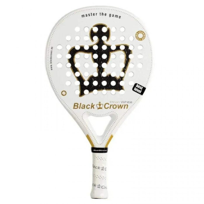 Pala de Pádel Black Crown Piton Blanco 2025