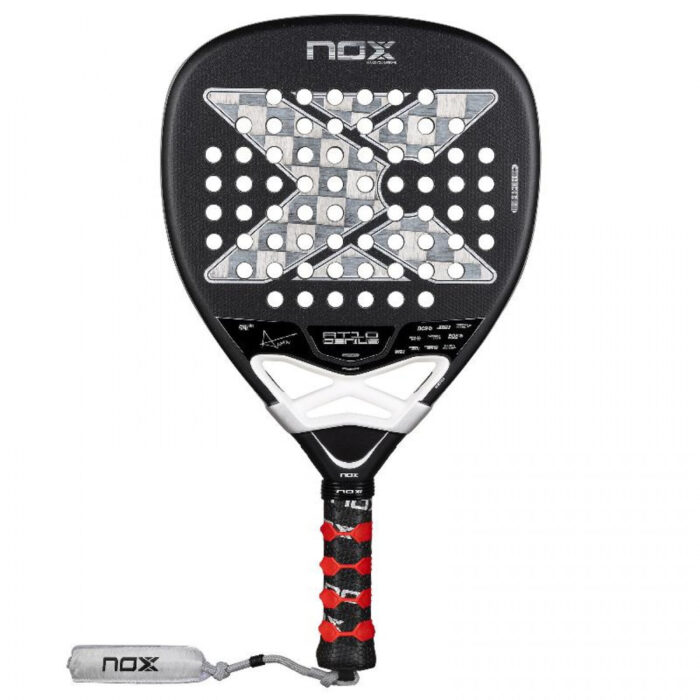 Pala de Pádel Nox Agustin Tapia AT10 Genius Attack 18K Alum 2026
