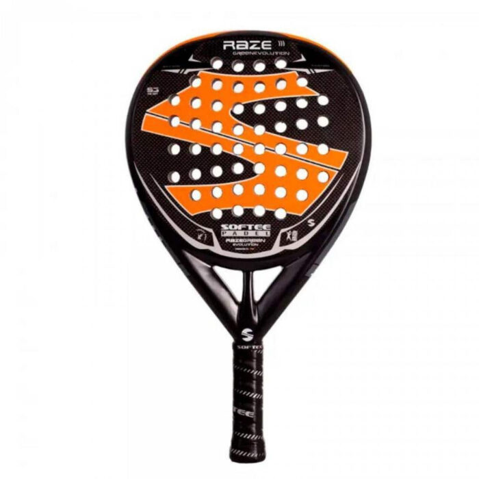 Pala de Pádel Softee Raze Evolution Naranja Carbono