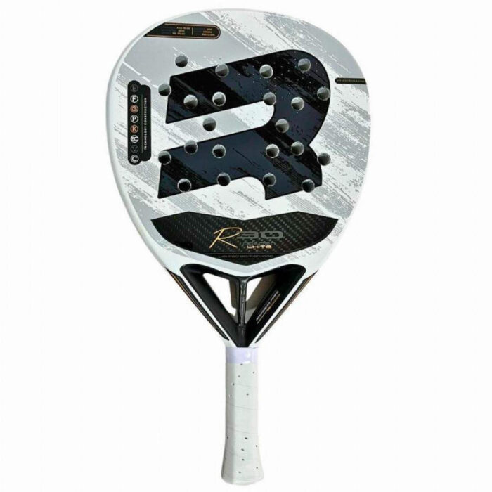 Pala de Pádel Royal Padel R30 LTD Blanco Dorado 2025