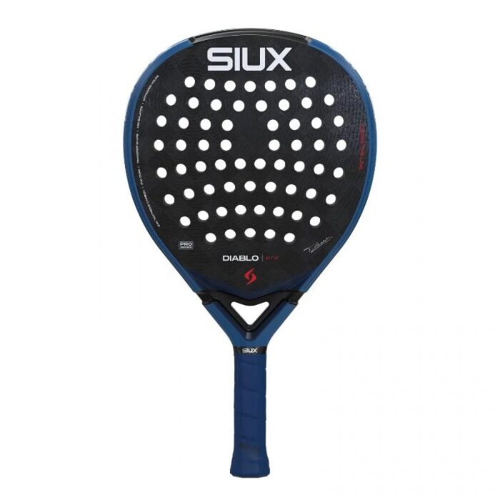 Pala de Pádel Siux Tino Libaak Diablo Pro 2026 Azul Royal