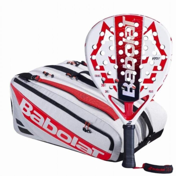 Pack Pala de Pádel Babolat Juan Lebron Technical Viper 2025 con Paletero