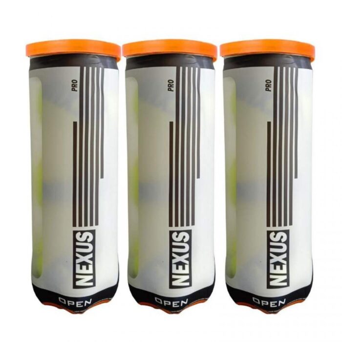 Pack 3 botes de Pelotas Nexus Open