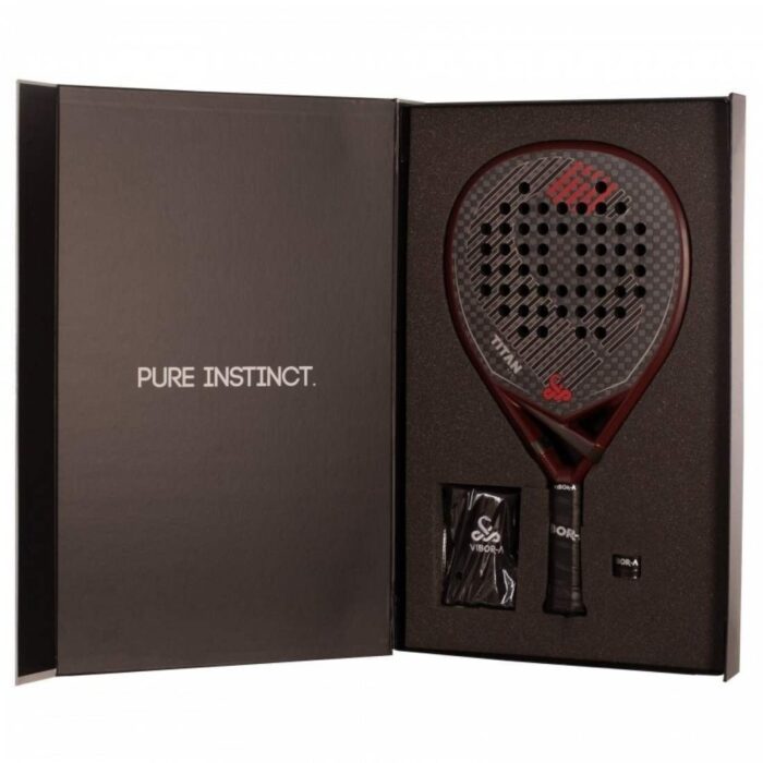 Pala Vibora Titan 12K Rojo 2026