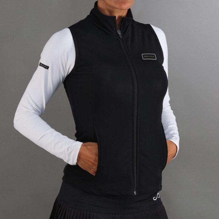 Chaleco Zipper black